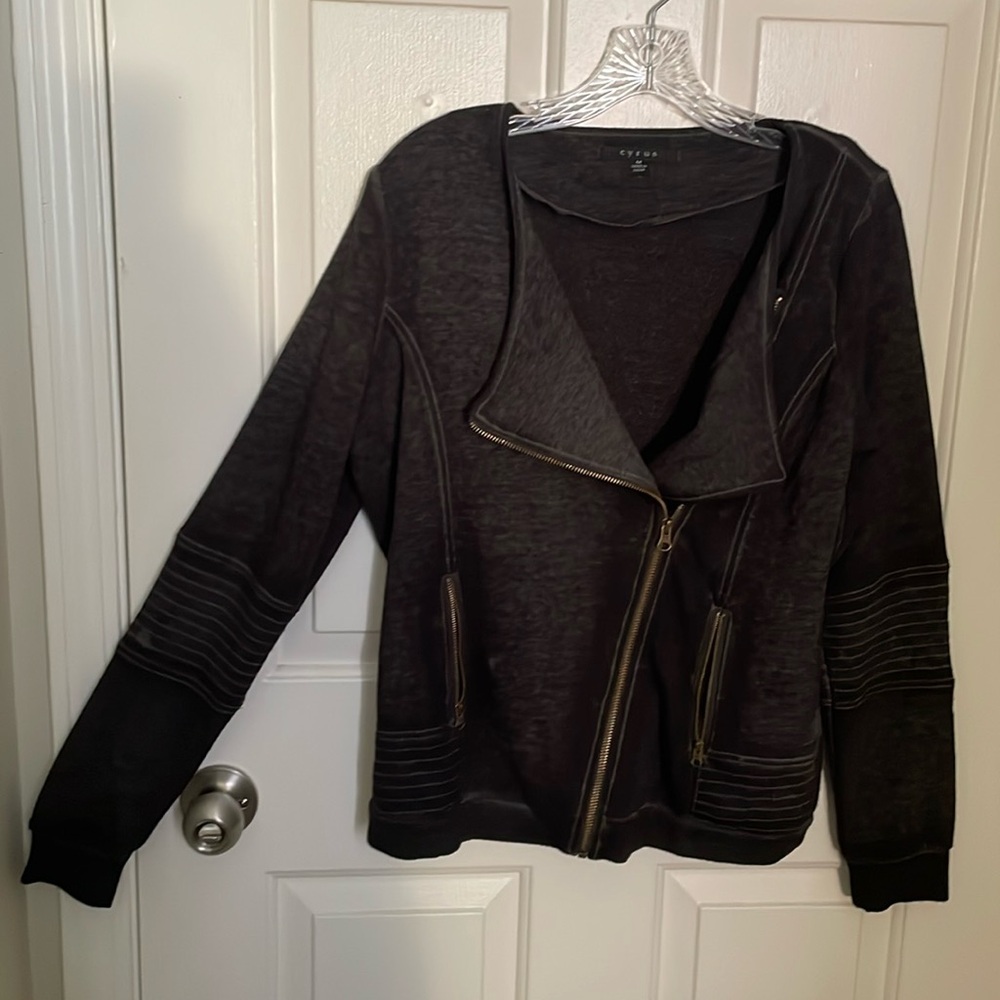 Casual knit jacket